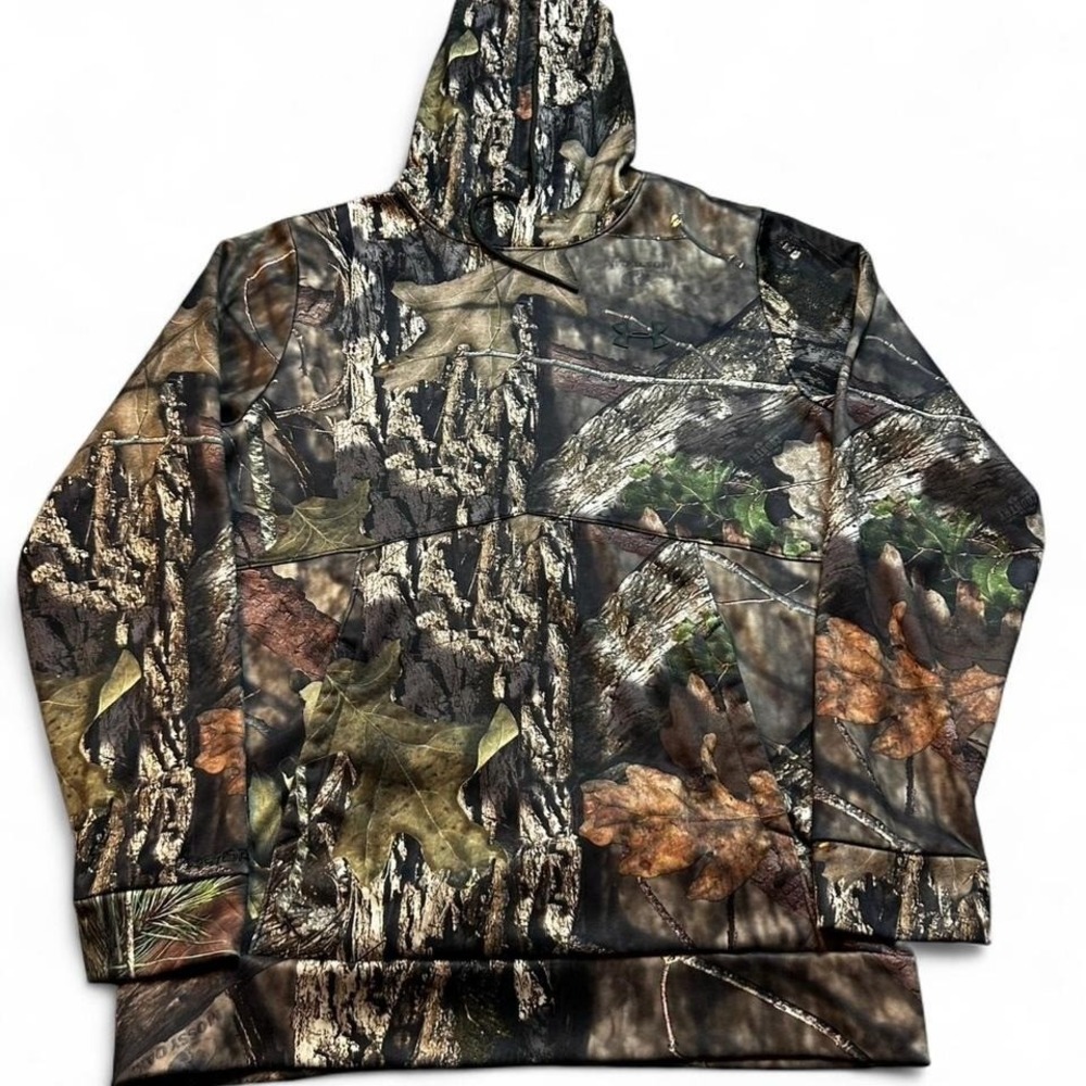 Under Armour storm‎ camouflage outdoor hunting hoodie sweatshirt medium